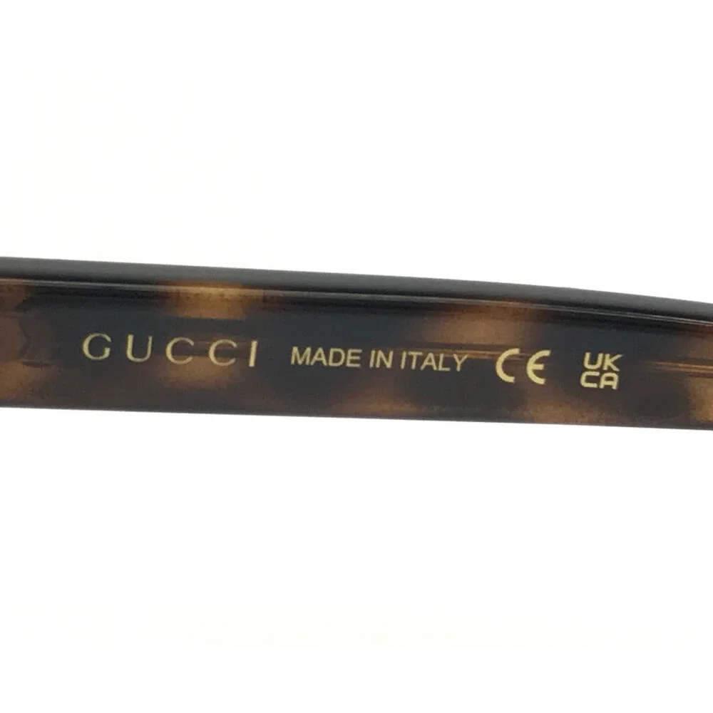 Gucci Eyeglasses Frames GG1983O 002 Tortoise Brown Cat Eye Full Rim 52-17-140 - Picture 12 of 13